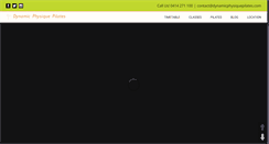 Desktop Screenshot of dynamicphysiquepilates.com